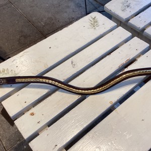 Bras clincher v-sharped browband brun full