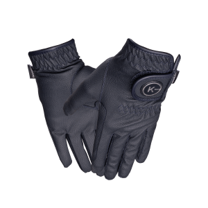 KL Huda riding gloves Navy S