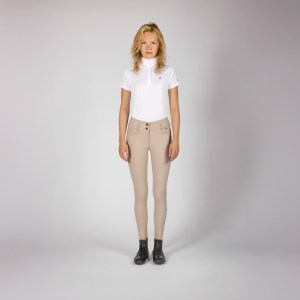 KLKira Ladies H Shape Regular F-Grip Breeches beige 38