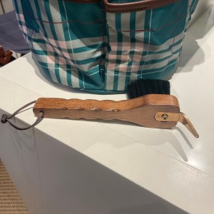 Pretty Pony hovrenser i rustfrit stål med træskaft